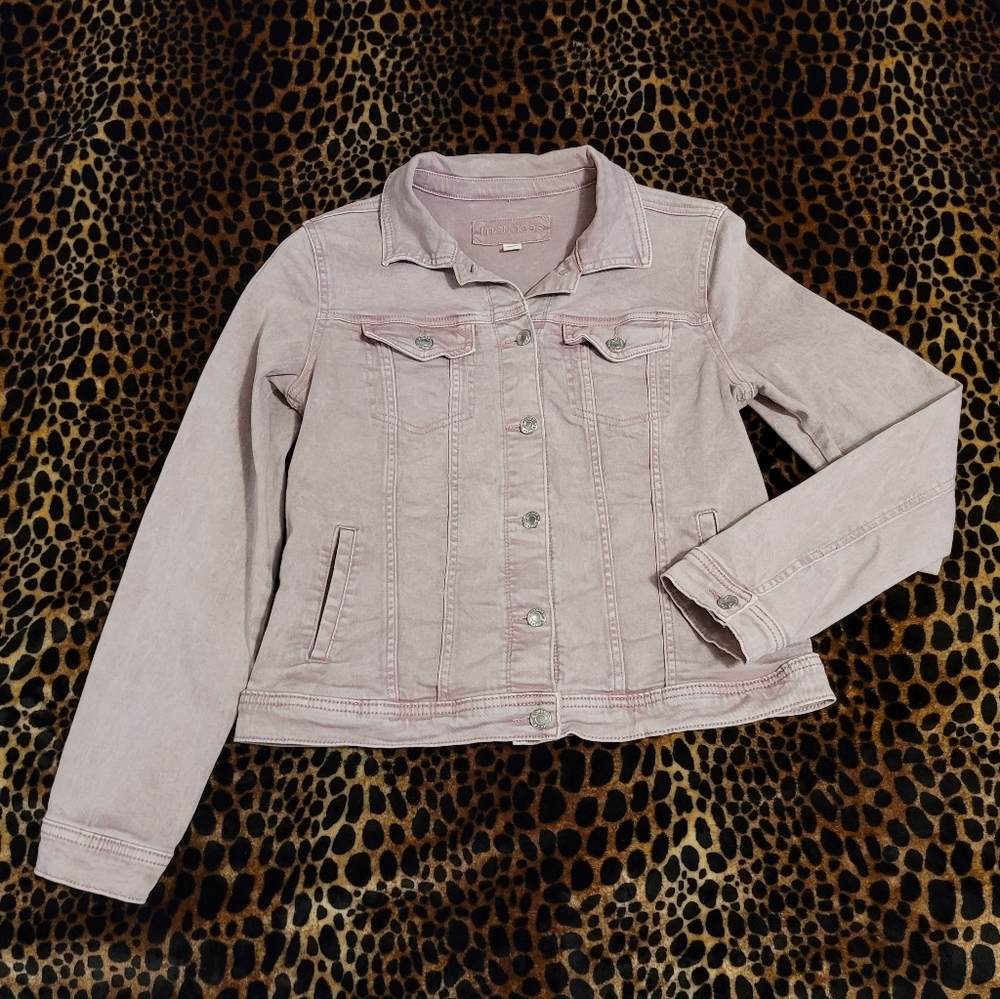 Maurices Button Up Jean Jacket